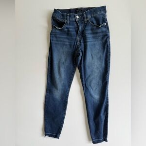 Lucky Brand Blue Ankle Cropped Jeans